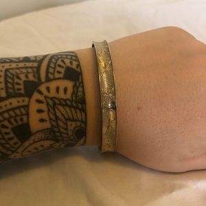 Vintage Silver Star Bracelet